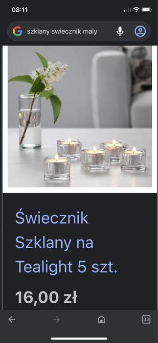 świeczniki ozdobne