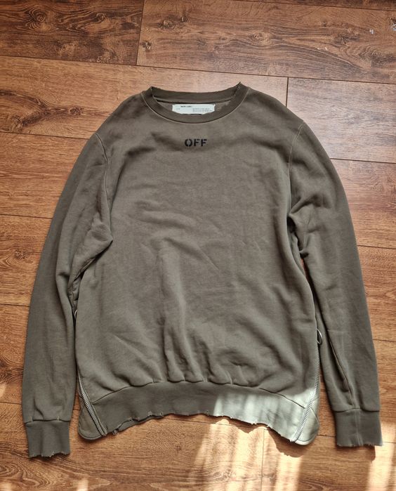 Худі Off White Side zip pullover sweater