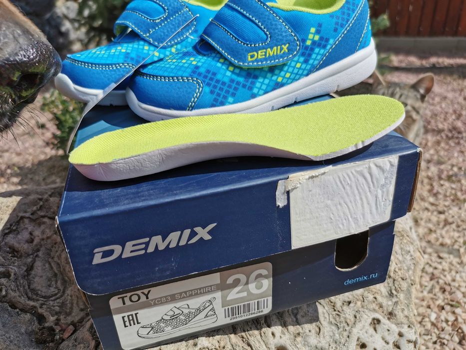 Кроссовки Demix р26, унисекс, Новые!