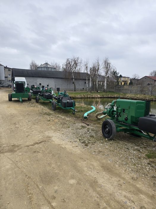 Motopompa do wody pompa  żwirownia