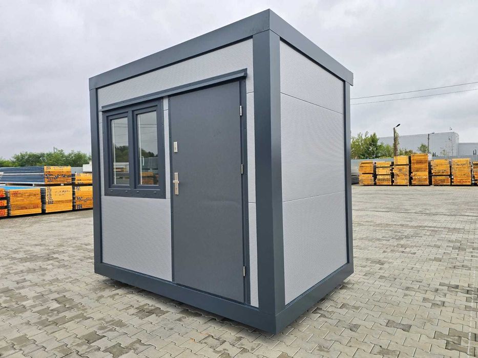 Pawilon 3x2 m Kontener Stróżówka Portiernia Elektryka Dostawa