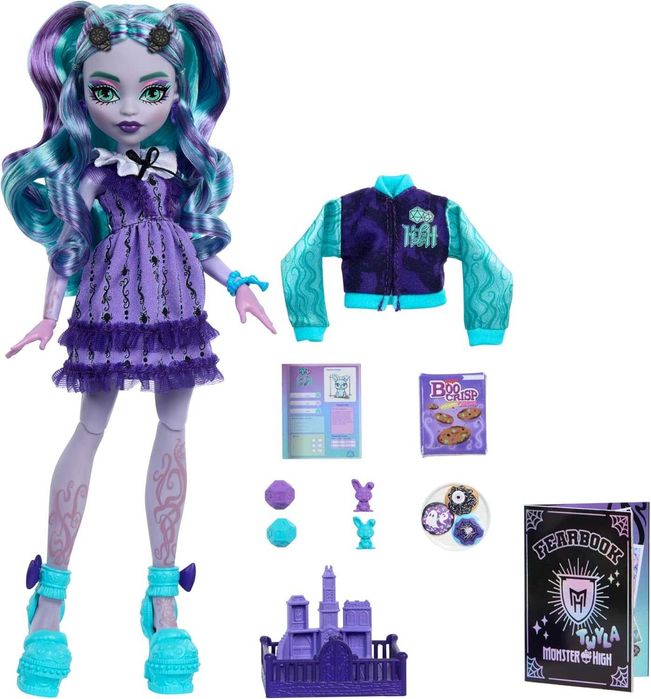 Лялька Монстер Хай Monster High Fearbook Twyla Твайла Книга страху