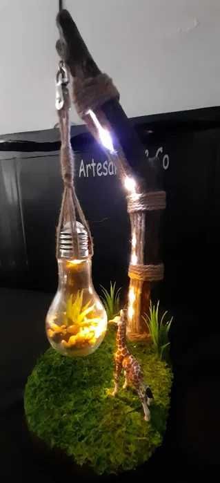 Tronco com candeeiro64741021324418123