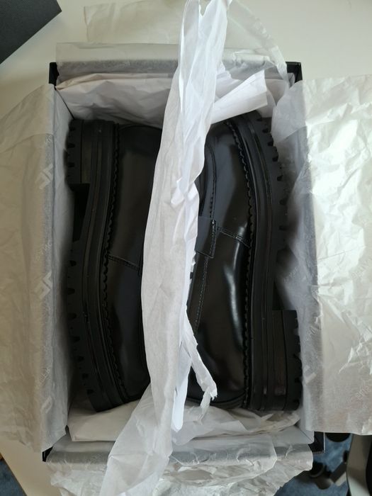 Mocassins de couro Elisabetta Franchi