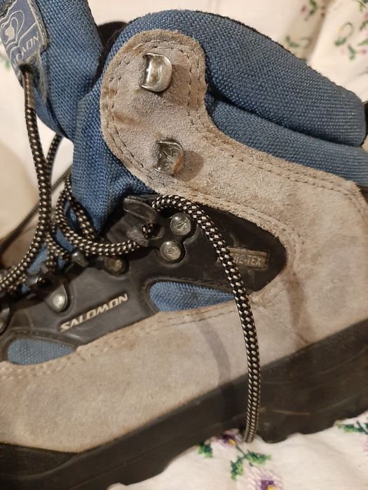 buty gorteksy, niebieskie, SALOMON