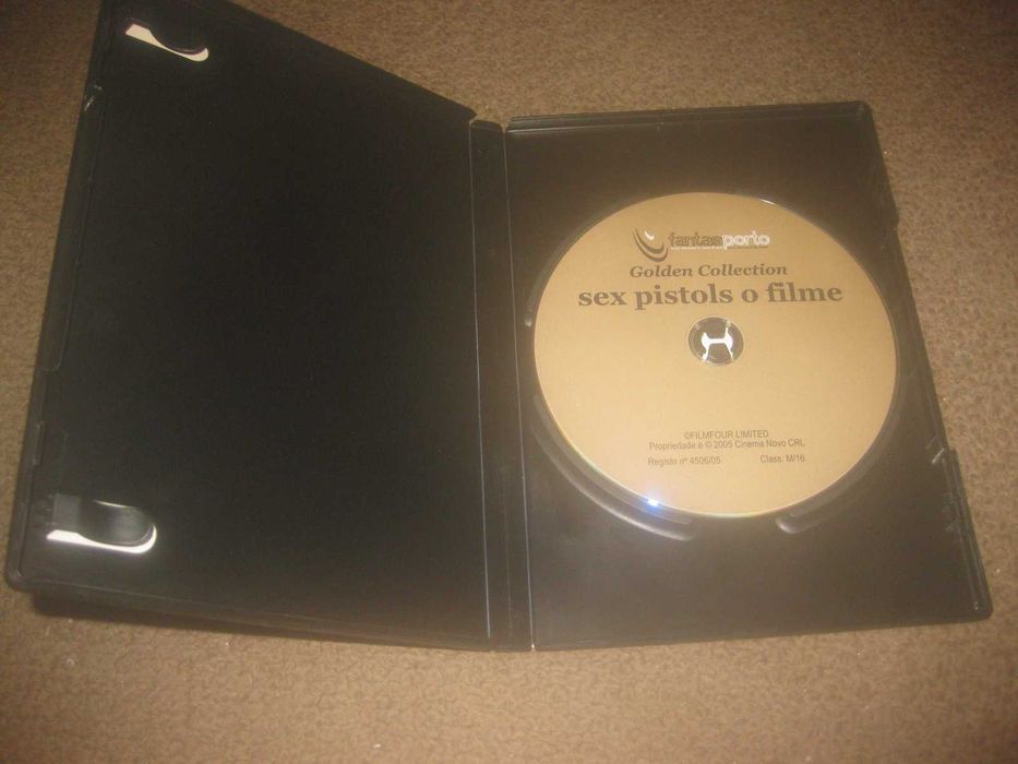 DVD "The Filth and the Fury- Sex Pistols: O Filme" de Julien Temple