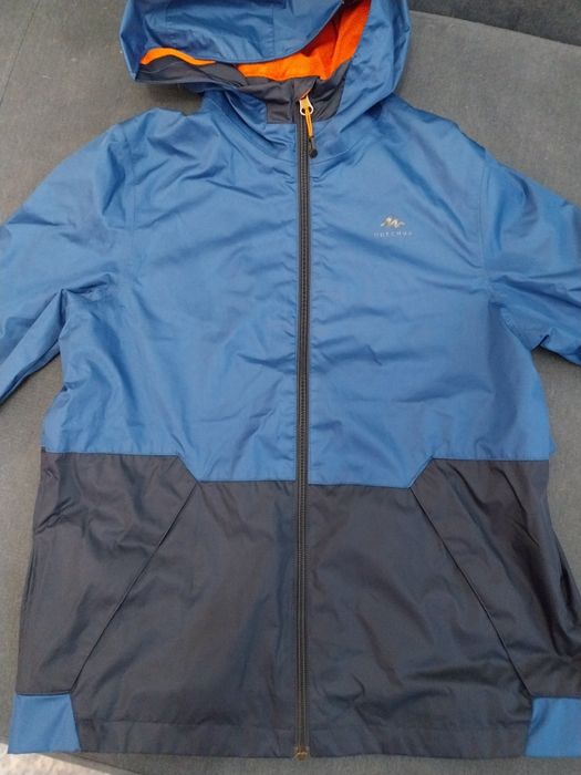 Kurtka 4F 164 jak nowa Quechua 151-160  jak nowa granatowa jesienno/wi