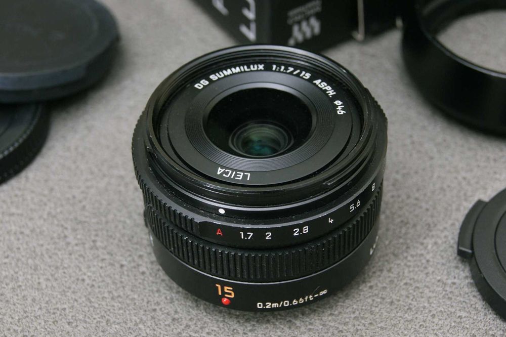 Panasonic Micro 4/3 Lens 15 мм f/1.7 ASPH.