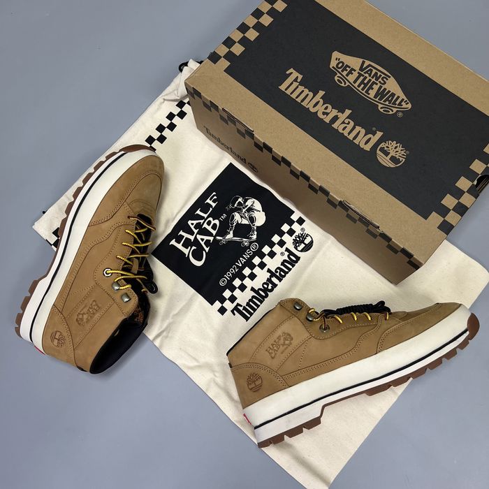 Timberland x Vans Half Cab оригинал новые мужские ботинки демисезонные