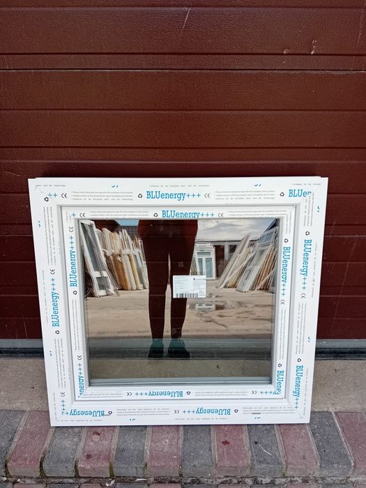 Nowe okna okno 85x80 otwierane i uchylne białe DOWÓZ CAŁY KRAJ