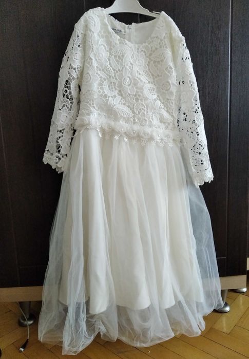 Біле плаття для дівчинки, може бути на Причастя