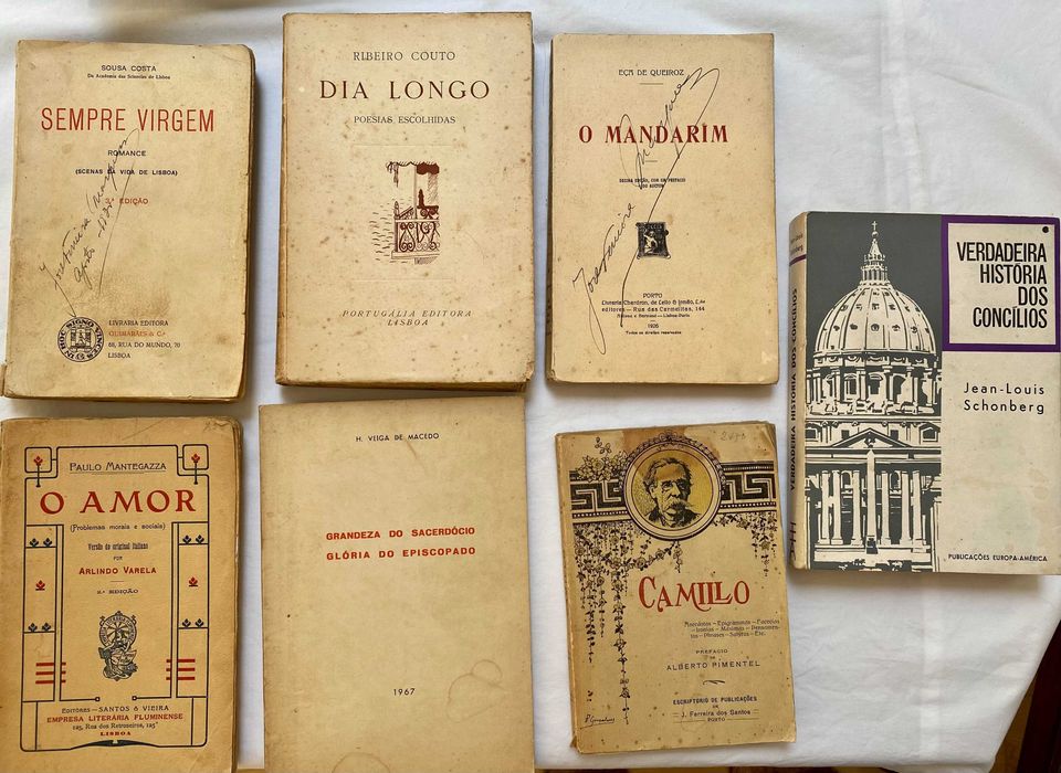 Lote livros antigos Literatura, Politica, sociedade, filosofia, poesia
