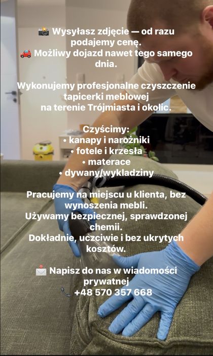 Profesjonalne pranie tapicerki – jak nowa w 1 dzień!