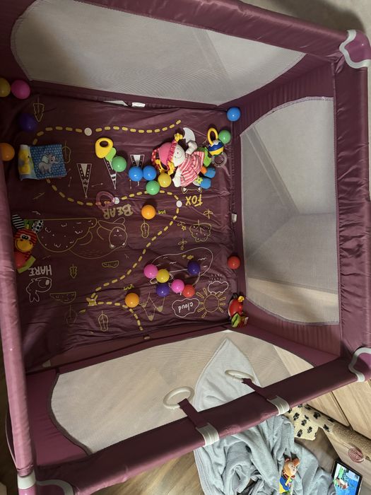 Манеж прямоугольный CARRELLO Grande