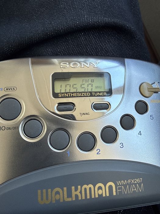 Кассетный плеер sony wm-fx 267