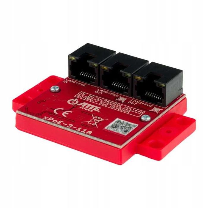 ATTE xPoE-3-11A Mini-Switch 3-portowy