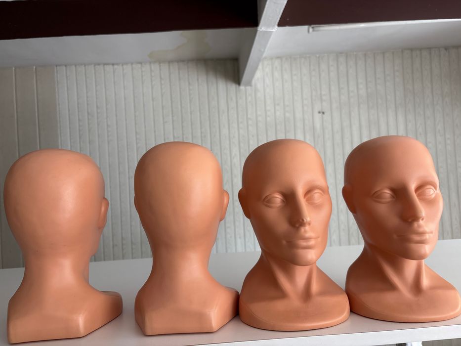 Manekin głowa plastik
