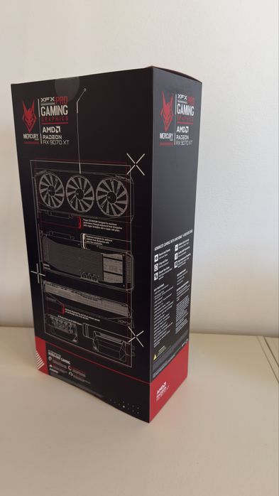 Placa Gráfica XFX AMD Radeon RX 9070 XT Mercury OC Gaming 16GB GDDR6