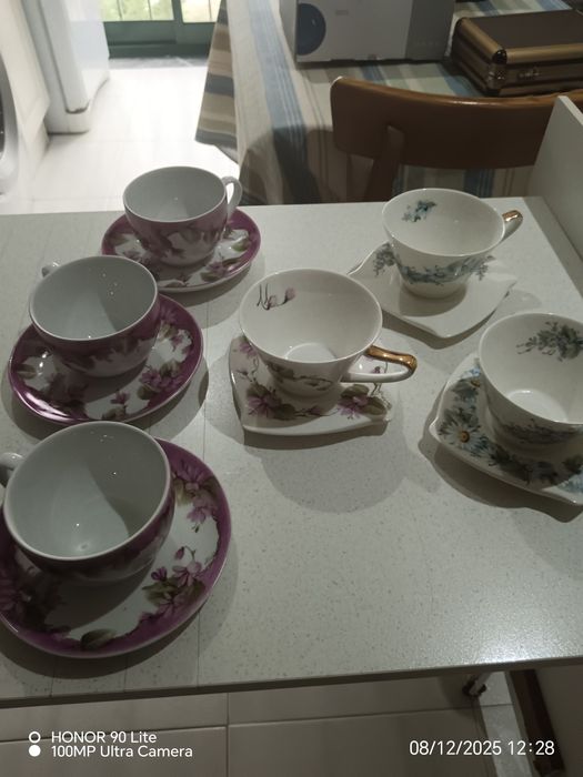 Conjunto chá em bom estado