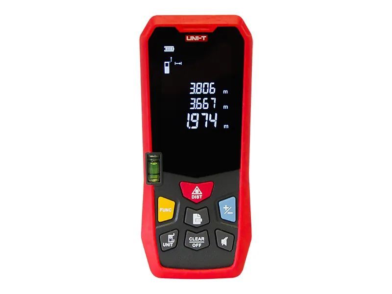 Miernik dalmierz laserowy LM60  60 metrów zasilany baterią