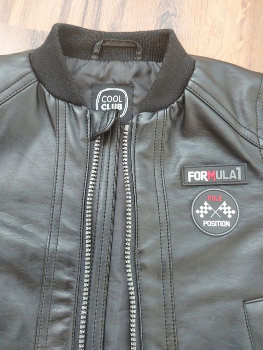 Kurteczka skórzana chłopięca r. 92