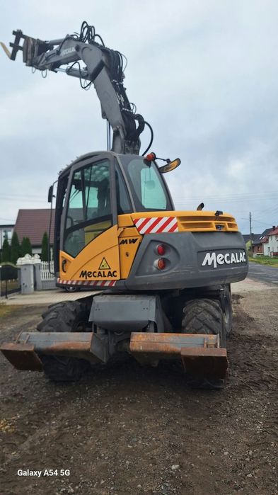 Mecalac 714  Koparko ładowarka Mecalac 714 4x4 brutto oryginał zamiana