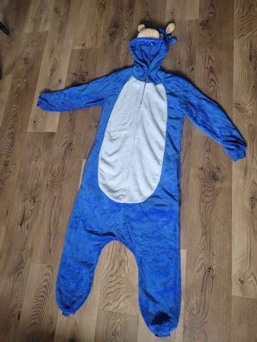 Piżama kombinezon polarowy unisex  Sonic M