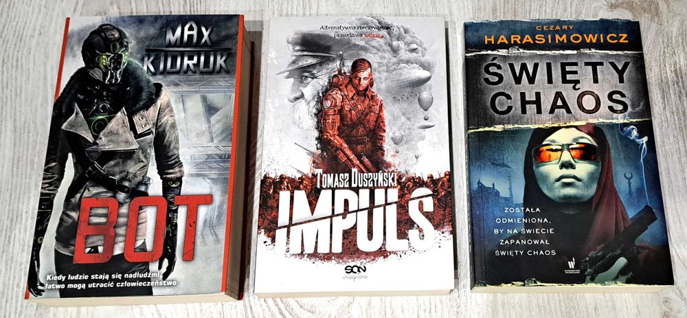 Tomasz Duszyński Impuls + Max Kidruk Bot + Harasimowicz Święty Chaos