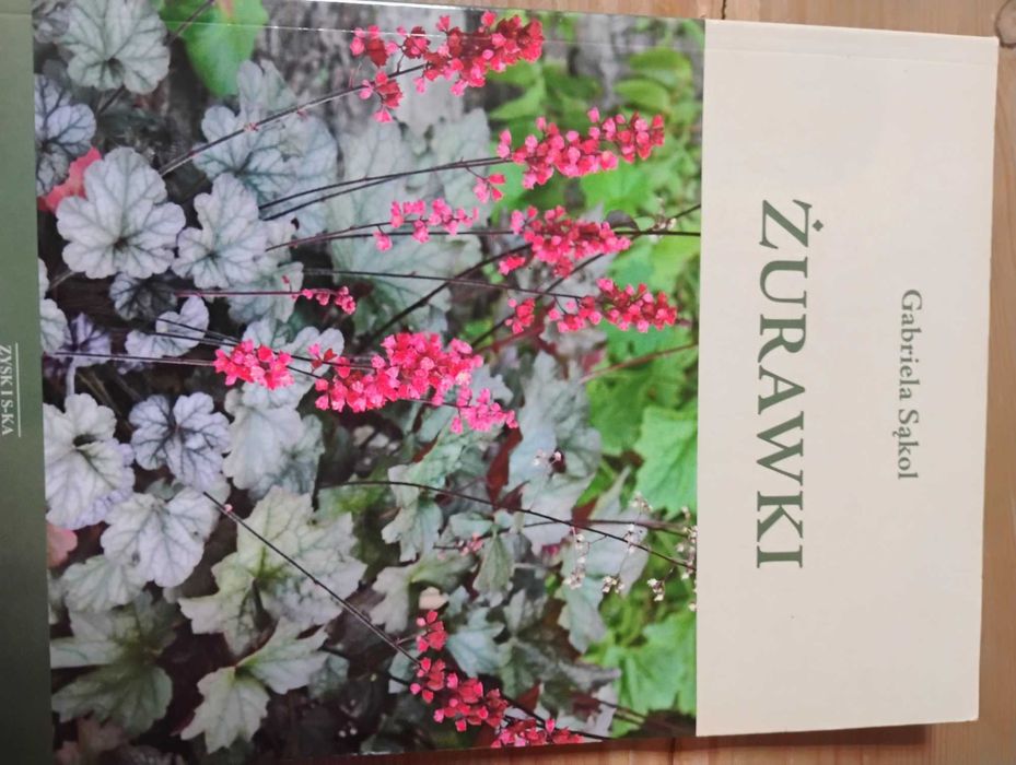 ogrody byliny żurawki książka, poradnik