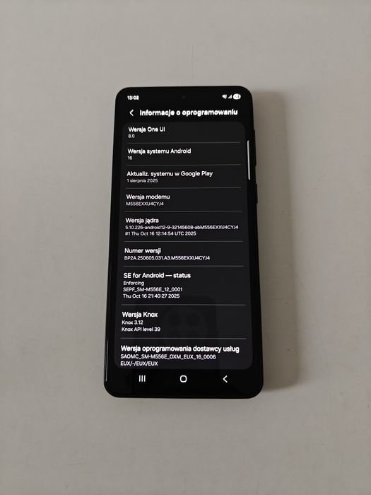 Samsung M55 5G 8/256GB bateria 5000mAh 12M Gwarancji