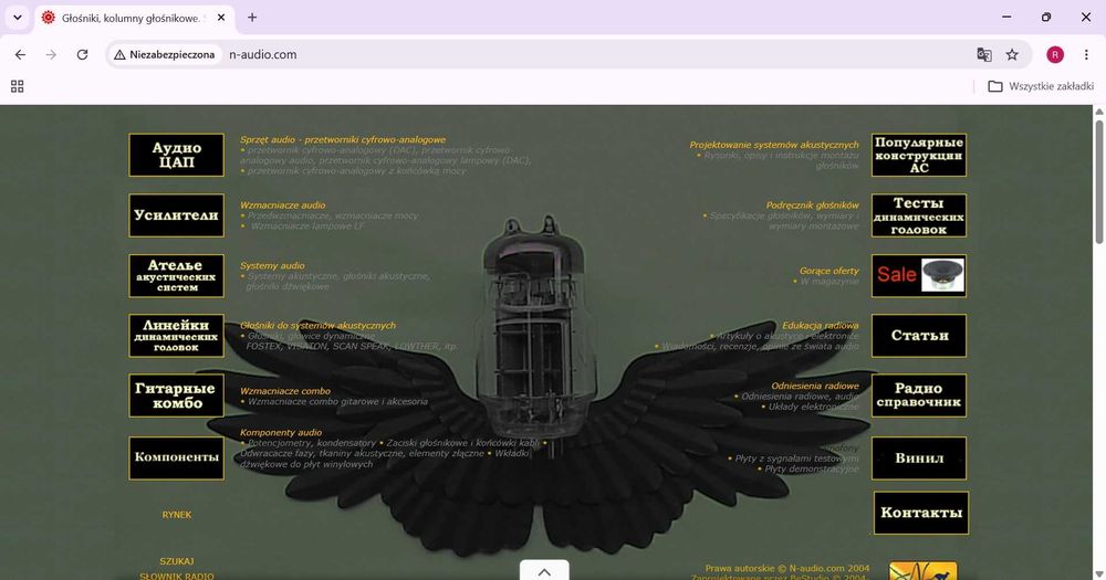 Przedwzmacniacz lampowy z wzmacniaczem słuchawkowym N-audio