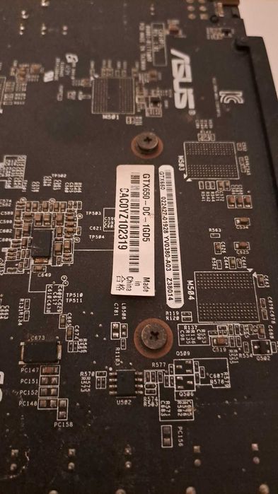 Placa gráfica Asus Nvidia GeForce GTX 650