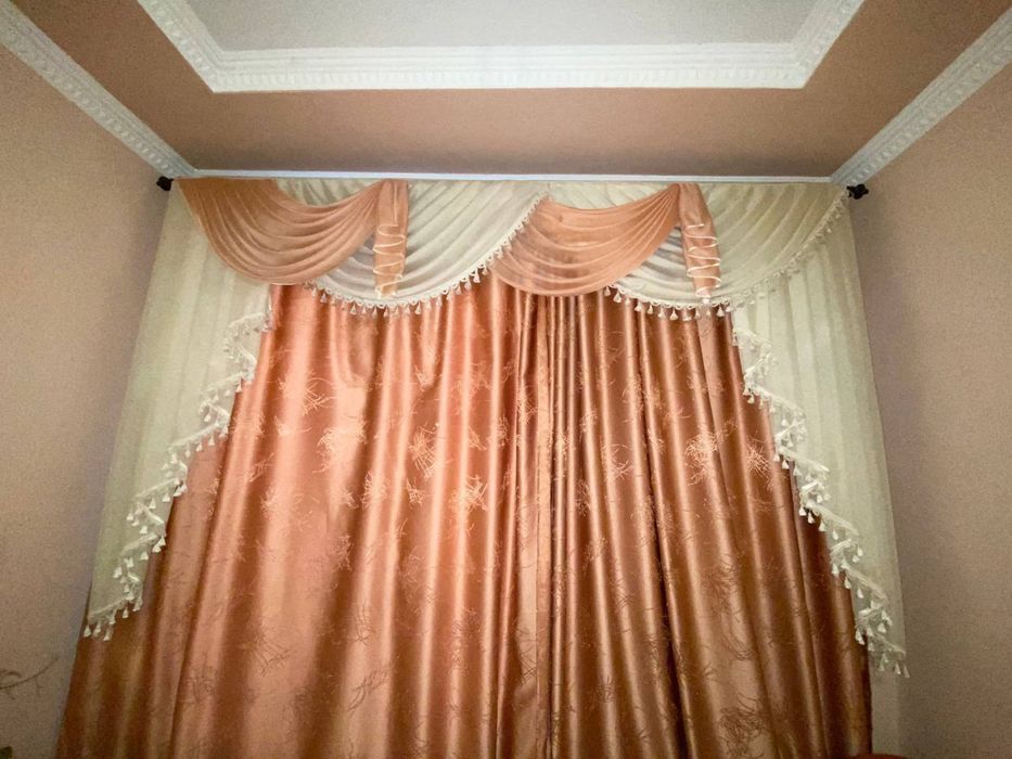 Штори 6шт без лабрикен