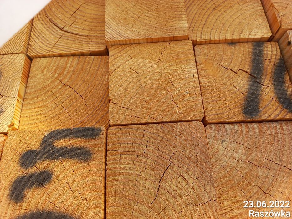 120x120 KVH modrzewC24 możliwa dostawa na telefon kantówka legar belka