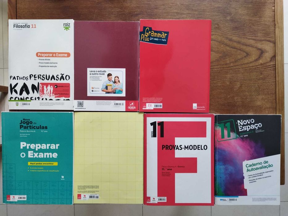 4 Cadernos de Atividades 11 ANO Forrados