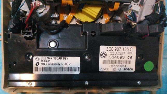 Плафон потолка салона беж VOLKSWAGEN PHAETON 3D0947106AR92Y 3D0907135C
