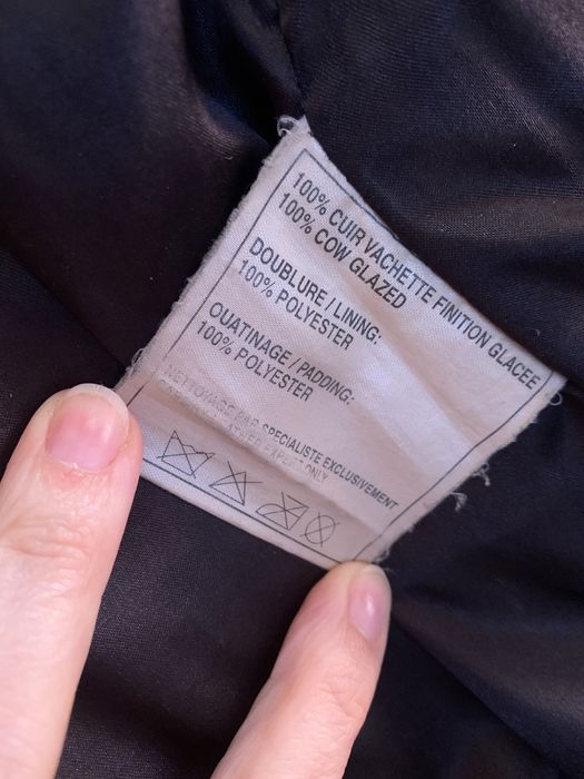 Casaco preto 100% pele - MORGAN