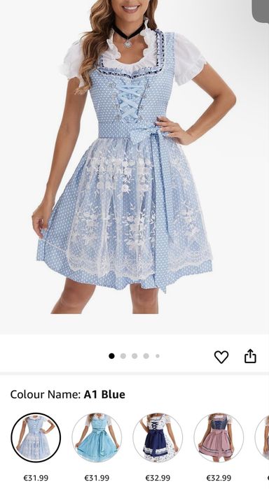 Vestido Fato Oktoberfest Carnaval Halloween