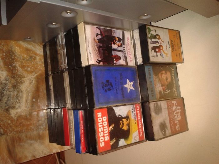 Cassetes Antigas Músicas Portuguesas e Estrangeiras