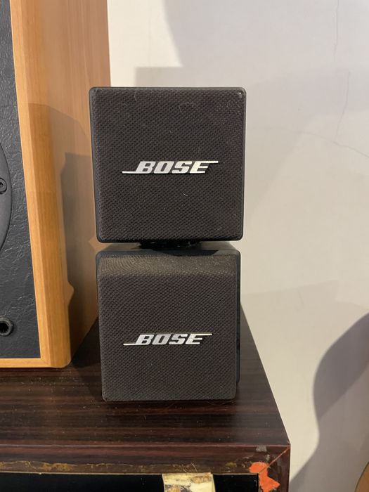 Colunas Bose 4 cubos mais subwoofer