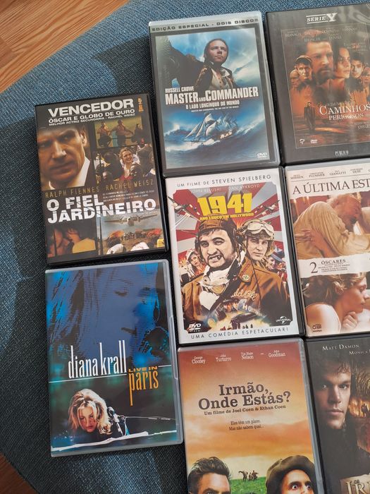 DVD vários de filmes e música