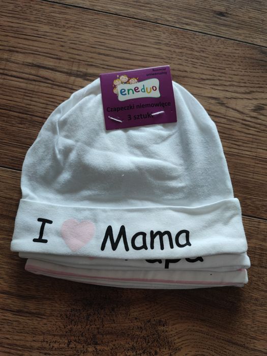 Czapeczki niemowlęce