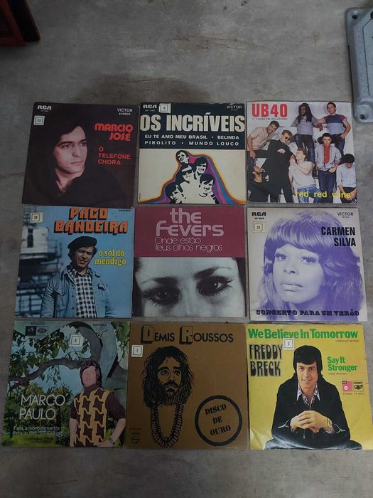 Discos Vinil Incluindo Fausto e Resistencia
