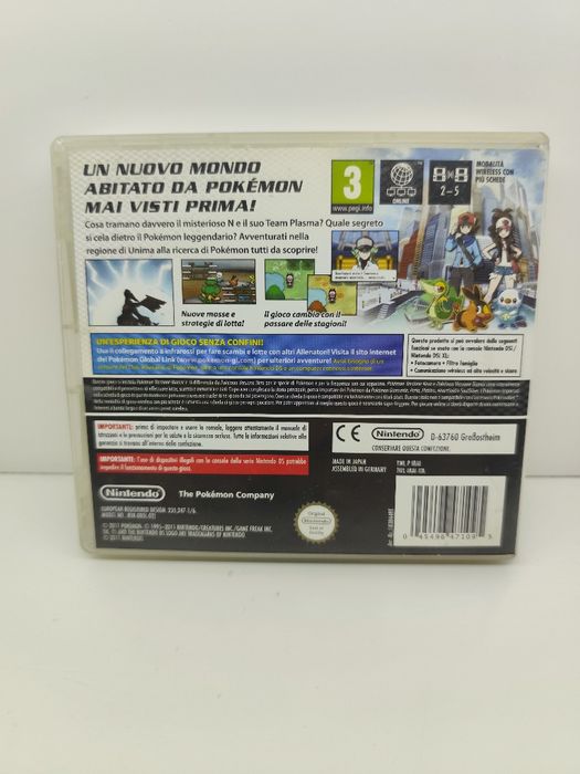 Pokémon White (Versione Bianca) CIB - Nintendo DS | Edição Italiana