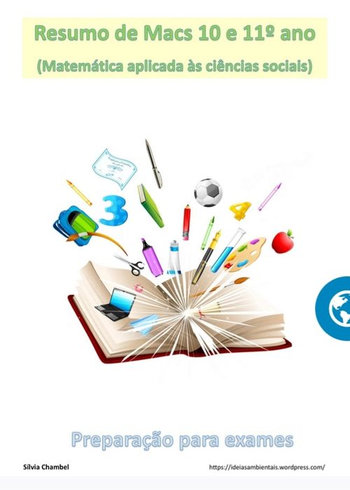 Resumos escolares  para exames nacionais