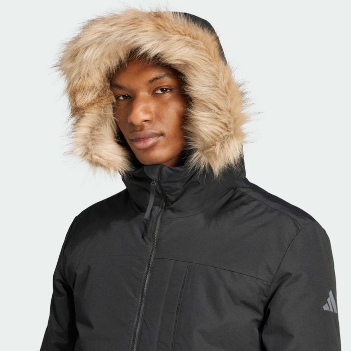 Куртка чоловіча спортивна Adidas Paveric Fur Parka IX8888 (ОРИГІНАЛ).