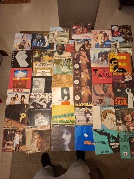 Lote de discos de vinil.64861897090945123