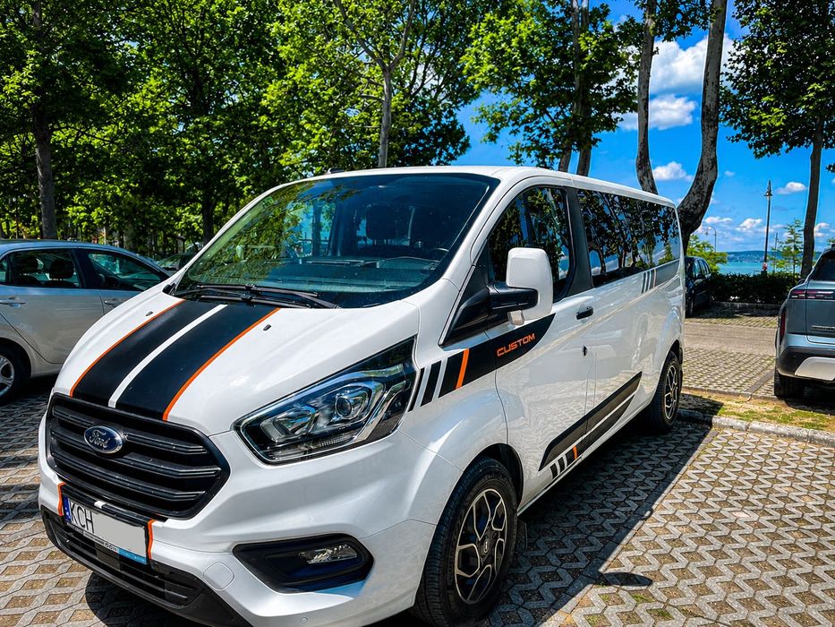 Wynajem busa 9 osób Ford Transit Custom – wakacje, Chorwacja, Włochy, polskie morze, wyjazdy