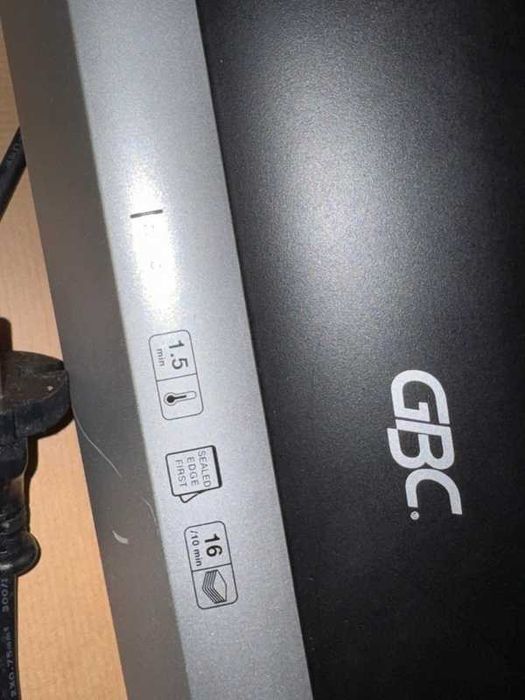 Máquina de Plastificar + Bolsas A3 (sem caixa)