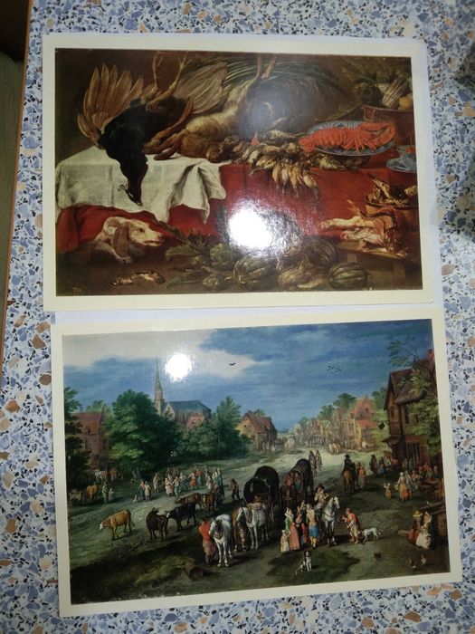 Комплект открыток Фламандская живопись 17 века Выпуск 4